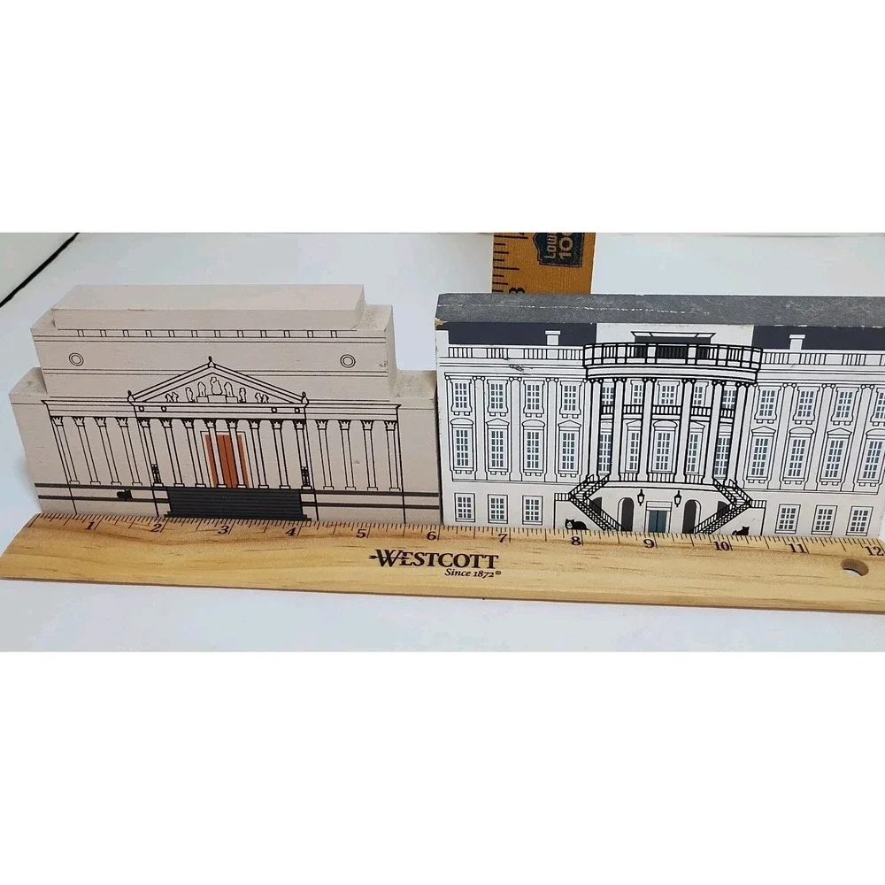 2 The Cat's Meow Washington DC Series White House National Archives Village VTG